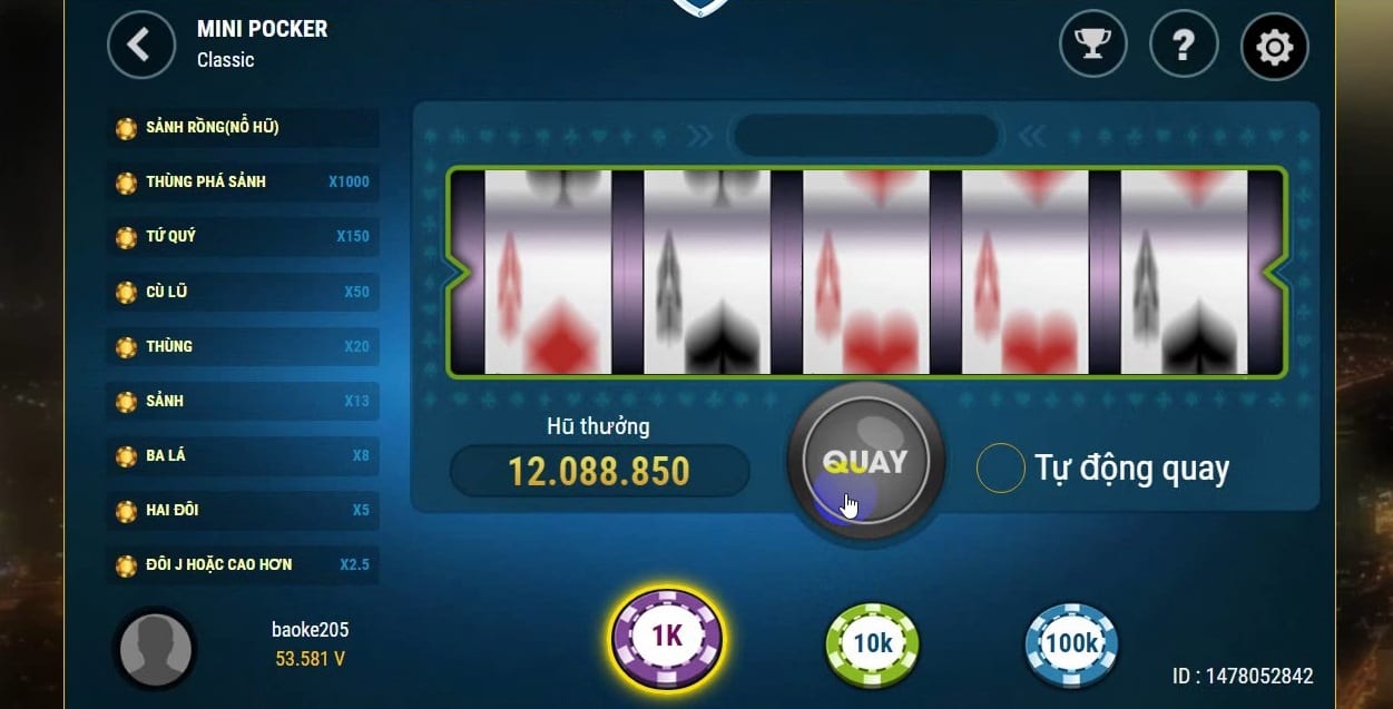 Mini Poker là gì? Làm sao để tham gia vào game?