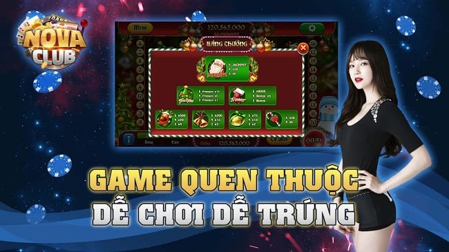 Đẳng cấp game bài Nova.club vượt không gian thời gian