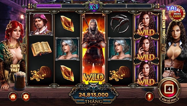 Đổi gió với dòng game nổ hũ The Witcher thú vị