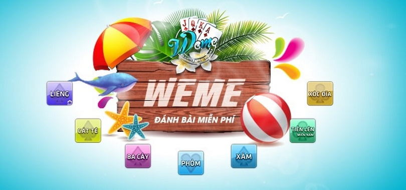 Weme Club – Game bài nổ hũ đổi thưởng hàng đầu thị trường cá cược Việt
