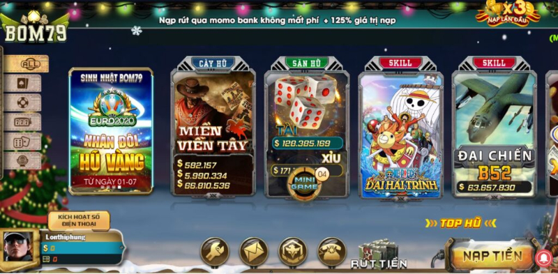 Số lượng game siêu khủng và đa dạng