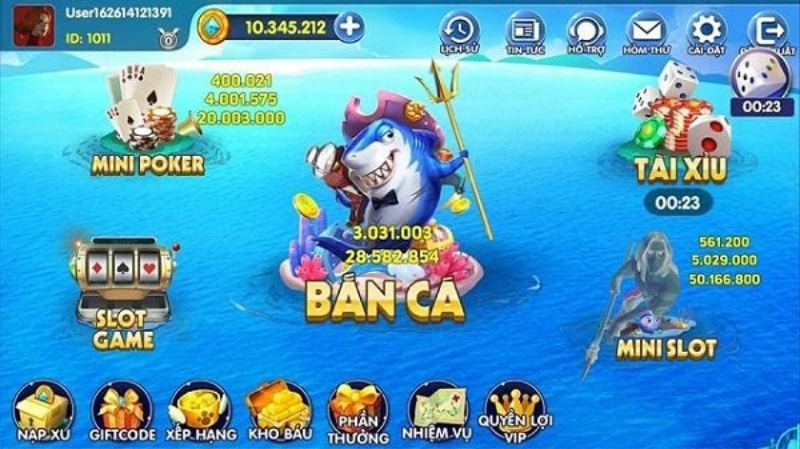 Kho game độc đáo và đa dạng về thể loại