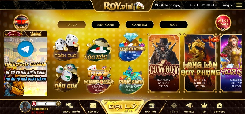 Kho game siêu khủng chỉ có tại Royvin