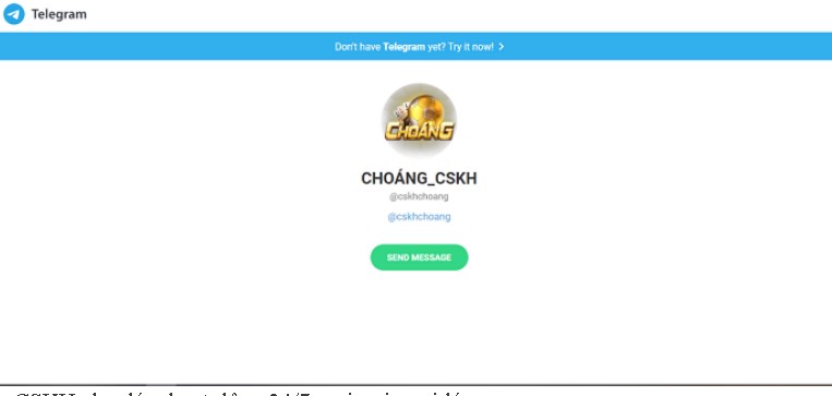 Choang Club lừa đảo