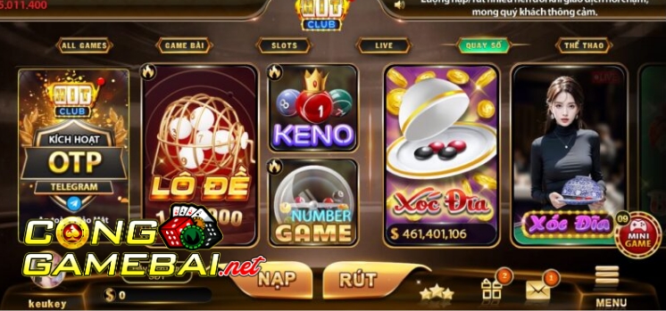 Game quay số